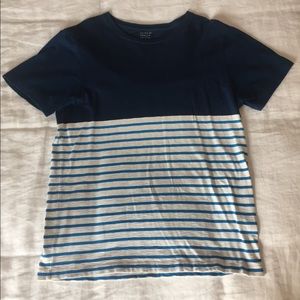J.Crew color block striped tee